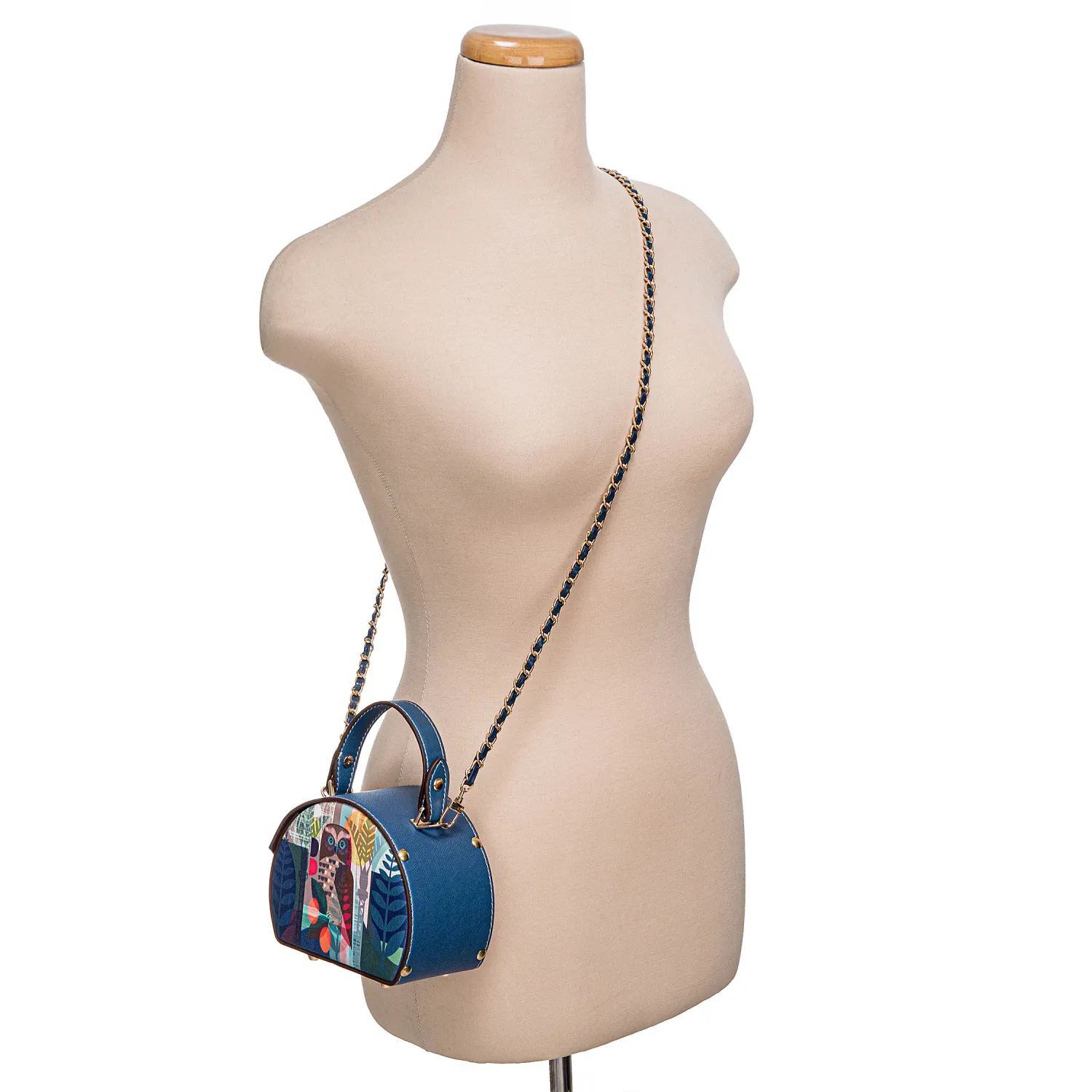 Cartera Limoni Dama Casual Alu color azul | Platanitos