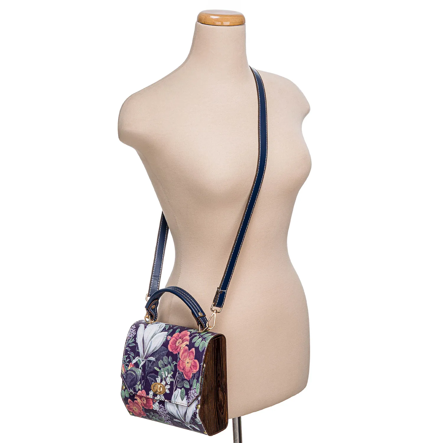 Cartera Limoni Dama Casual Apry color azul | Platanitos