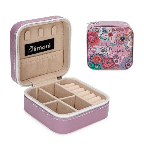 LIMONI Rosado modelo Joyero Organizador Jollys rosados 2025061314465692378