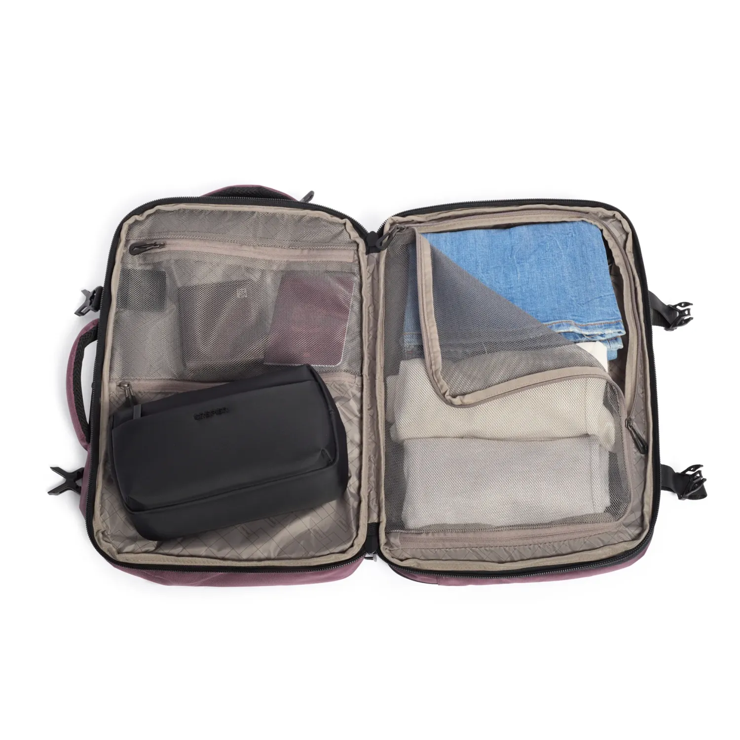 CREPIER Mochila Crepier Viajera Unisex Preston 3.0 Grande color dark cherry | Platanitos