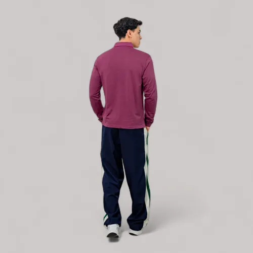 AVANT GARDE Polo Basico Hombre Cuello Box Manga Larga