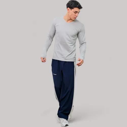 AVANT GARDE Polo Basico Hombre Cuello V Manga Larga