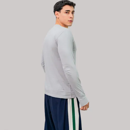 AVANT GARDE Polo Basico Hombre Cuello V Manga Larga