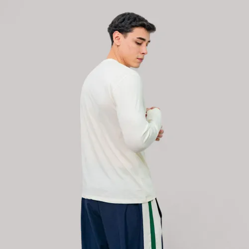 AVANT GARDE Polo Basico Hombre Cuello V Manga Larga