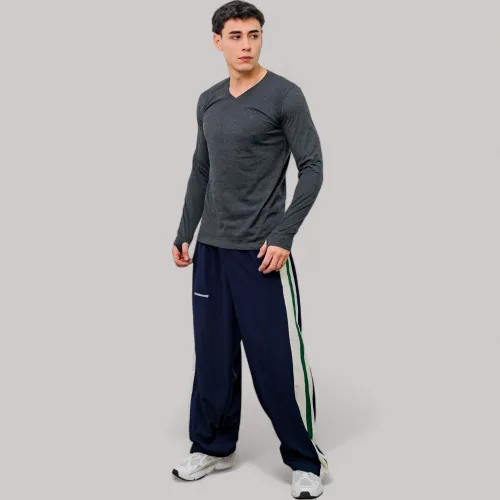 AVANT GARDE Polo Basico Hombre Cuello V Manga Larga