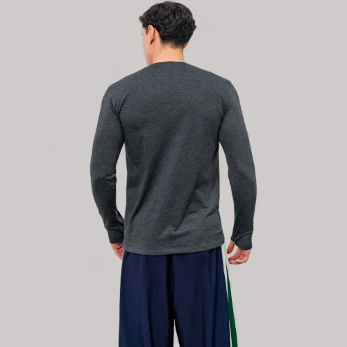 AVANT GARDE Polo Basico Hombre Cuello V Manga Larga