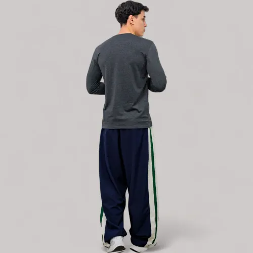 AVANT GARDE Polo Basico Hombre Cuello V Manga Larga