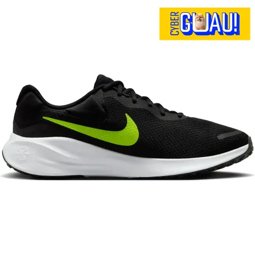Nike Negro de Hombre modelo Zapatillas Running Hombre Revolution 7 negros verdes textiles hombre 2025061720563402046 Textil Goma