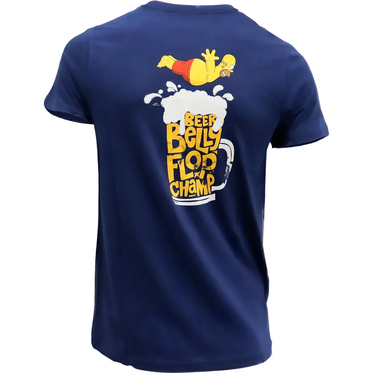 Polo Los Simpsons By Kayser Hombre The Simpsons color azul | Platanitos