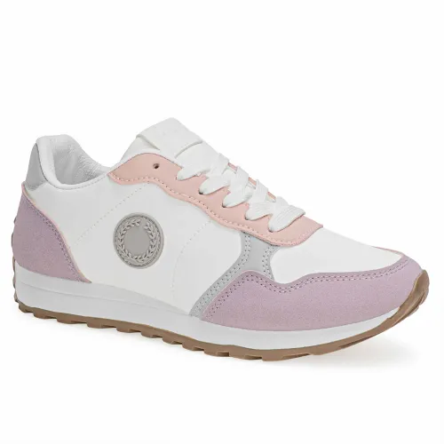 Just4u Blanco de Mujer modelo Zapatilla Dama Z Clarice blancos lilas sintéticos mujer 2025061919231447371 Sintético Sintético