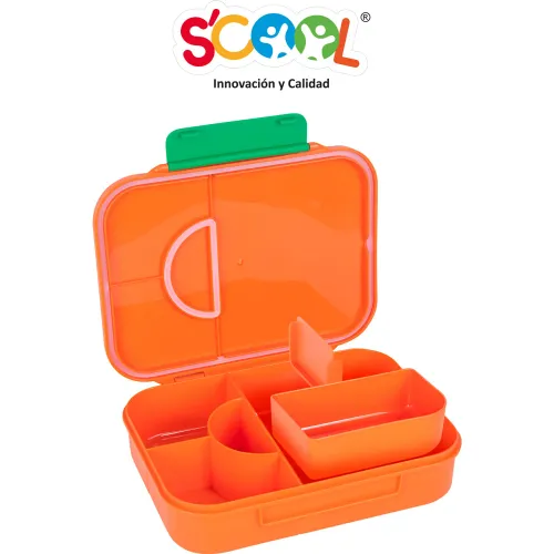 Scool Taper Bento 6 Divisiones 1 Broche Jurassic