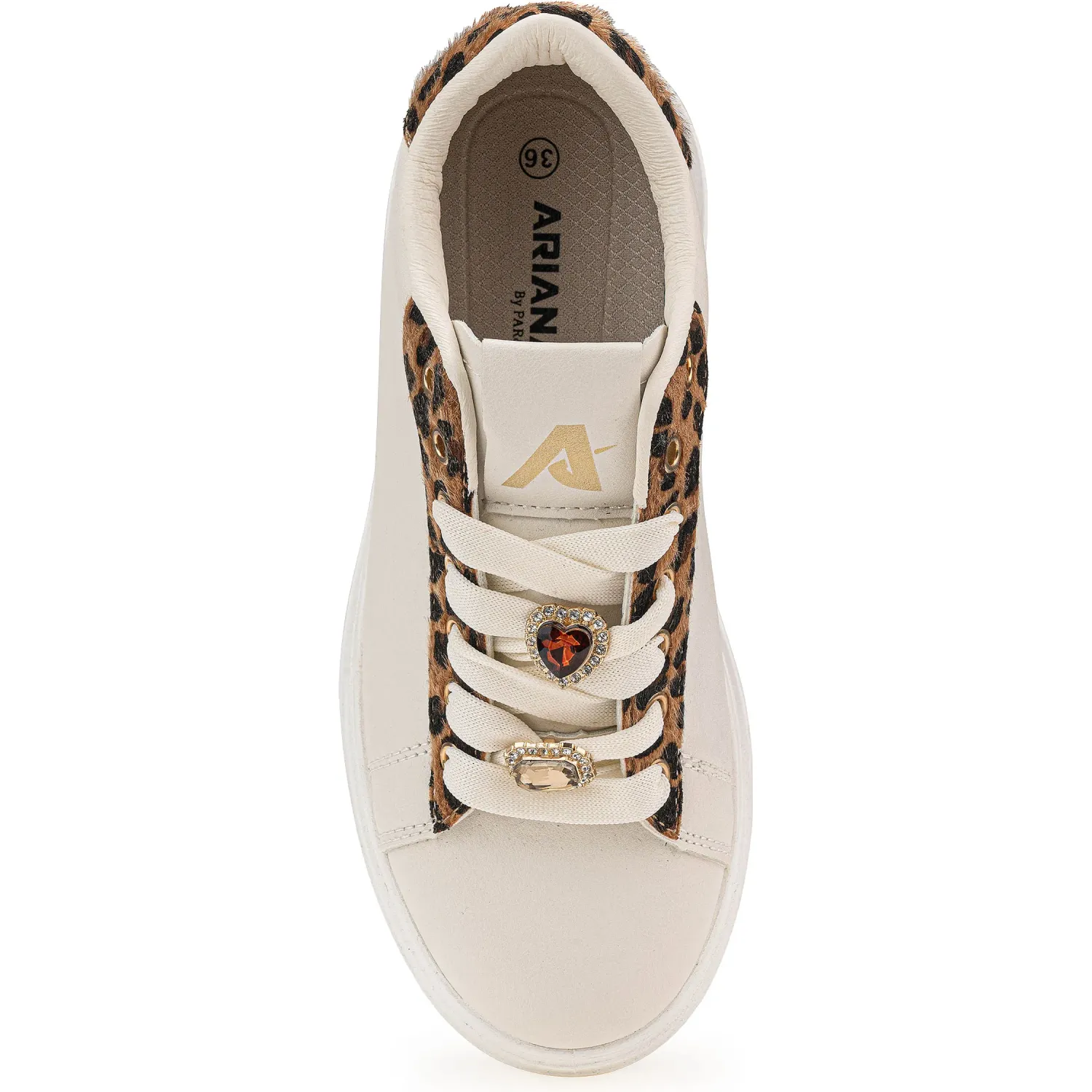 Zapatillas Ariana Urbanas Mujer Zjy01-25q2 color beige | Platanitos