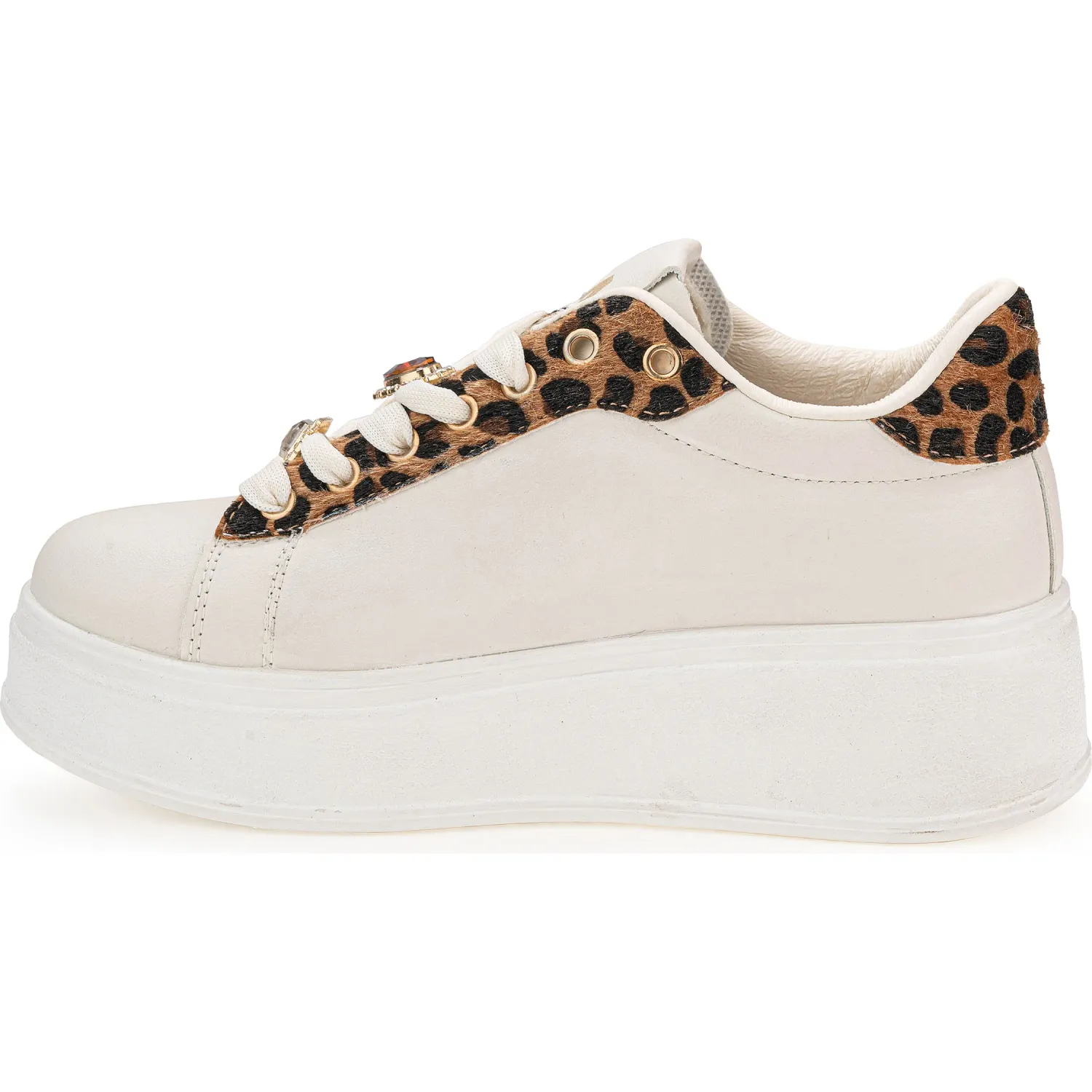 Zapatillas Ariana Urbanas Mujer Zjy01-25q2 color beige | Platanitos