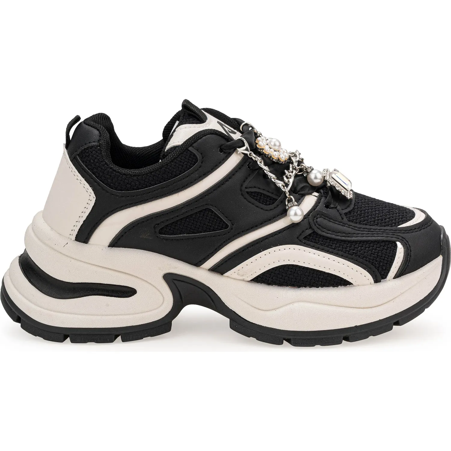 Zapatillas Ariana Urbanas Mujer 44ryb-25q2 color negro | Platanitos