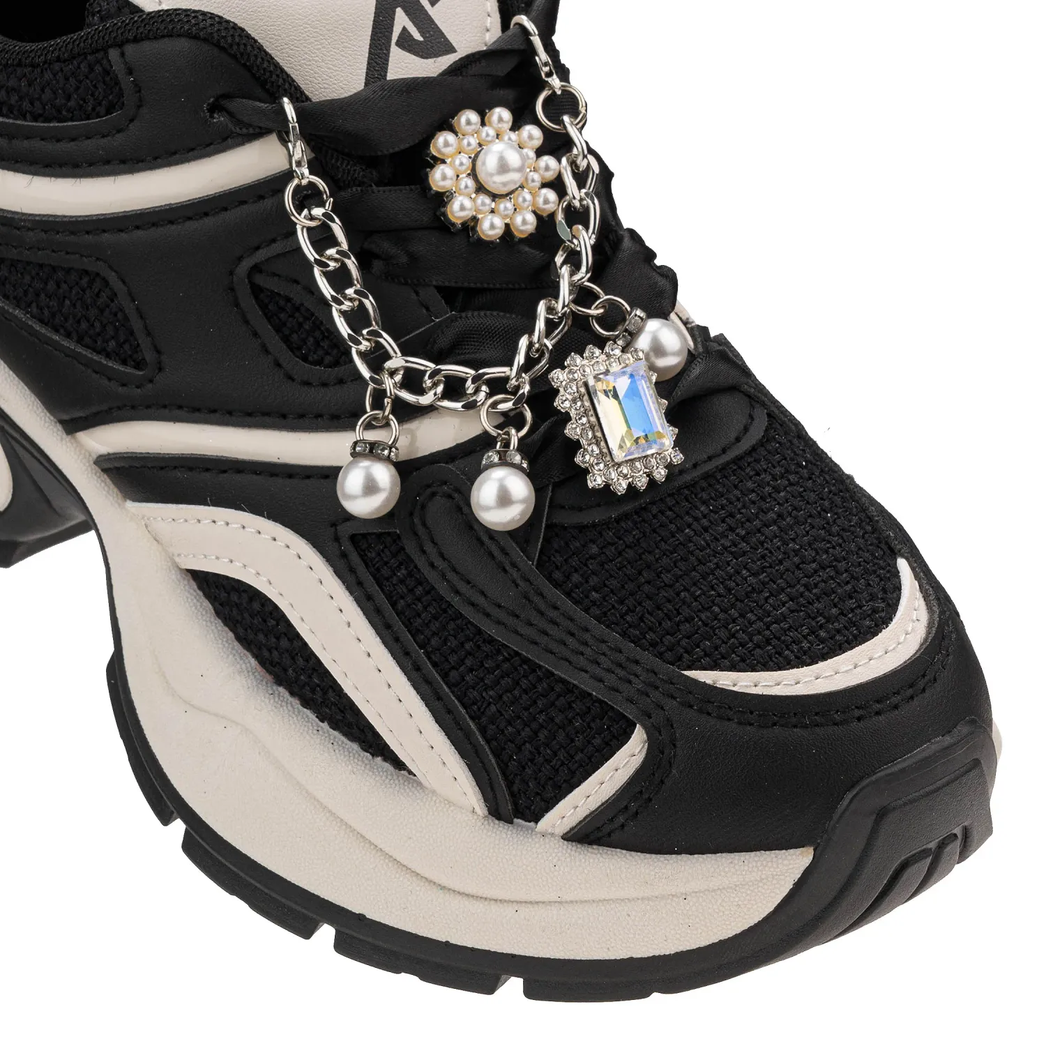 Zapatillas Ariana Urbanas Mujer 44ryb-25q2 color negro | Platanitos