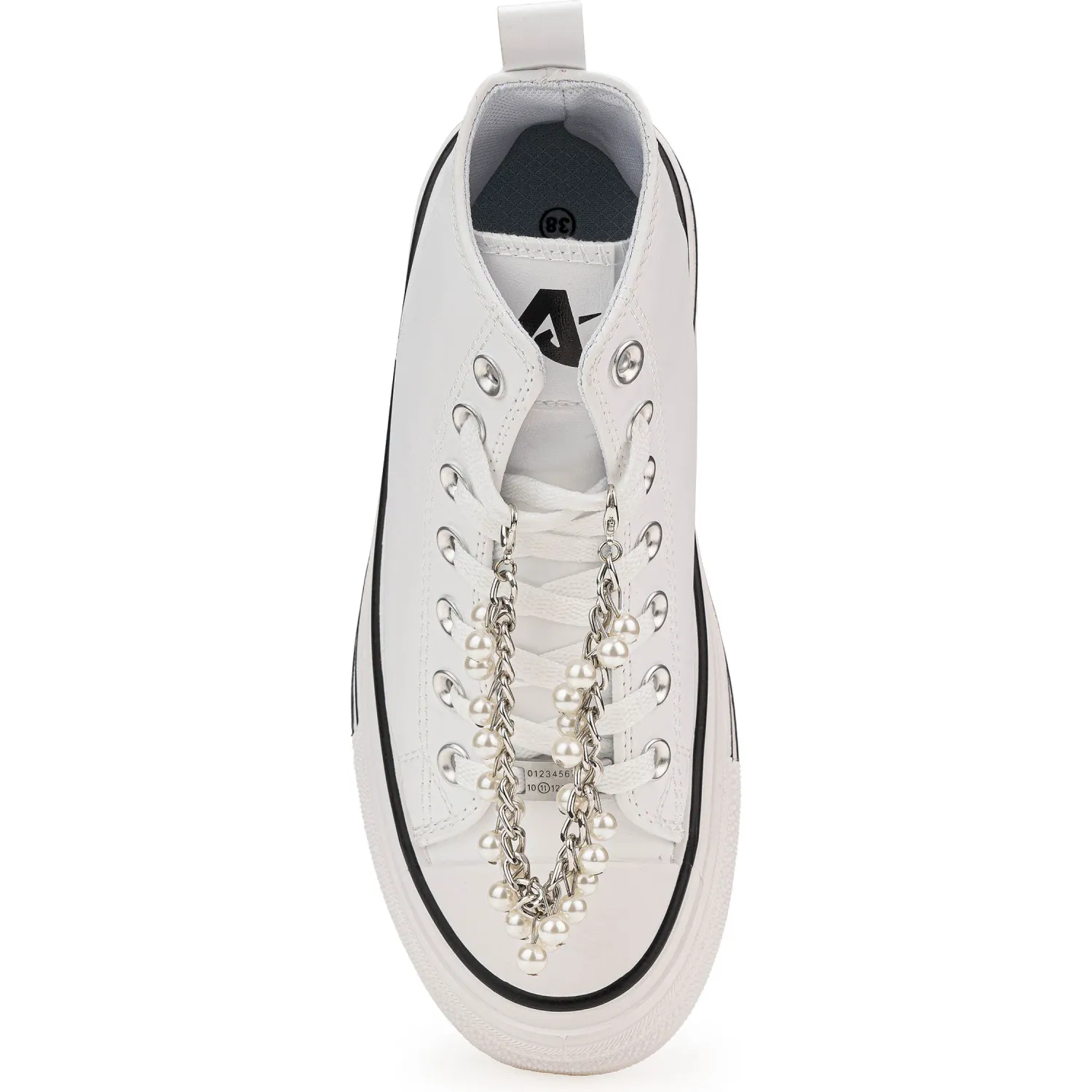 Zapatillas Ariana Botin Urbanas Mujer 6203-25q2 color blanco | Platanitos