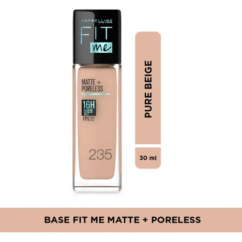MAYBELLINE Base Liquida Fit Me Matte + Poreless 1.00 Fl Oz  30ml