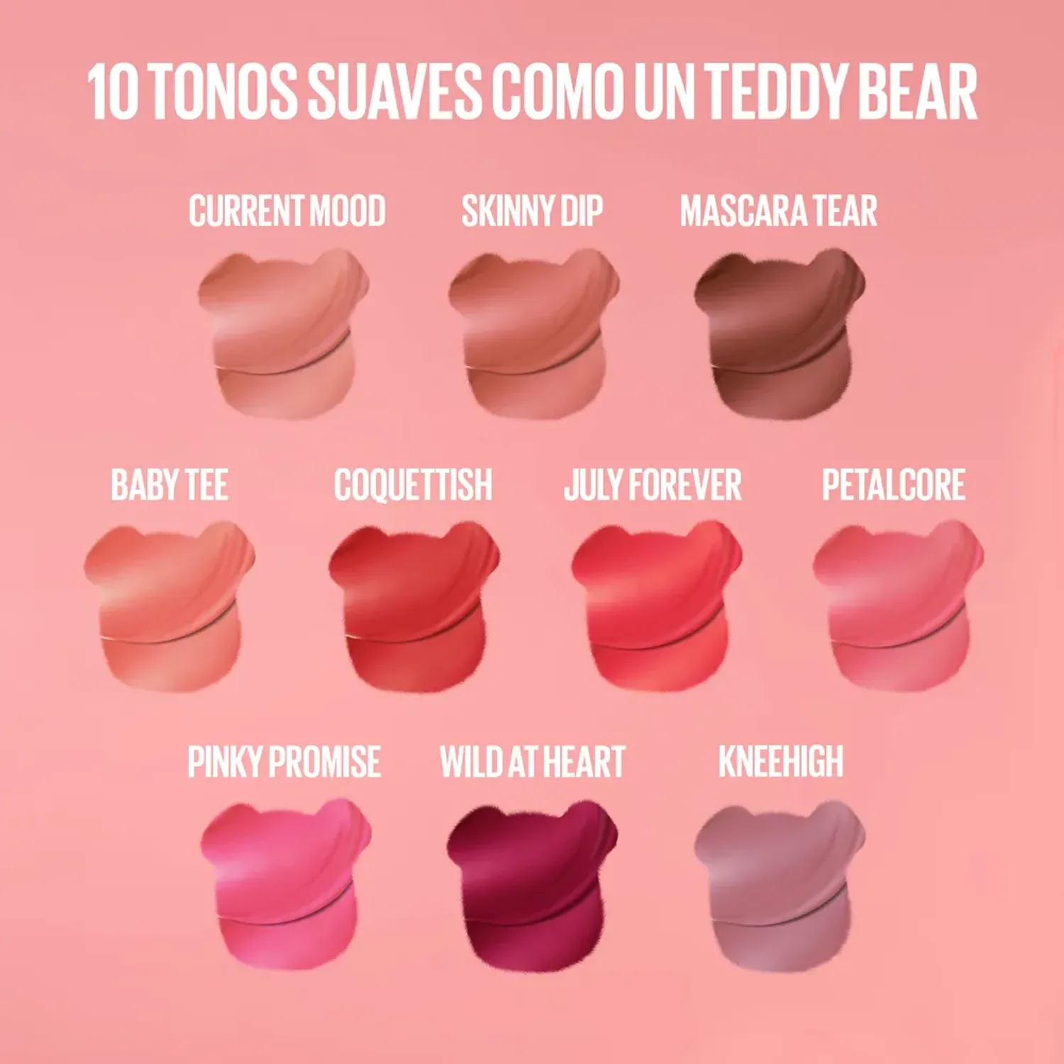 Tinta Maybelline De Labios Superstay Teddy Tint 5 Ml color skinny dip | Platanitos