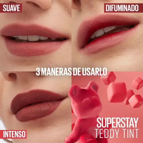 MAYBELLINE Tinta De Labios Superstay Teddy Tint 5 Ml