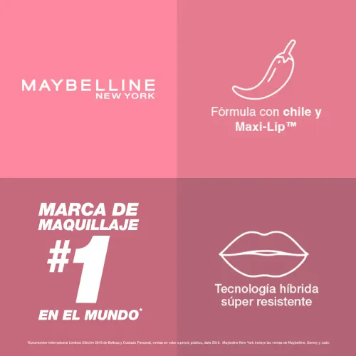 MAYBELLINE Brillo Labial Maybelline Lifter Gloss Plump 5.4 Ml