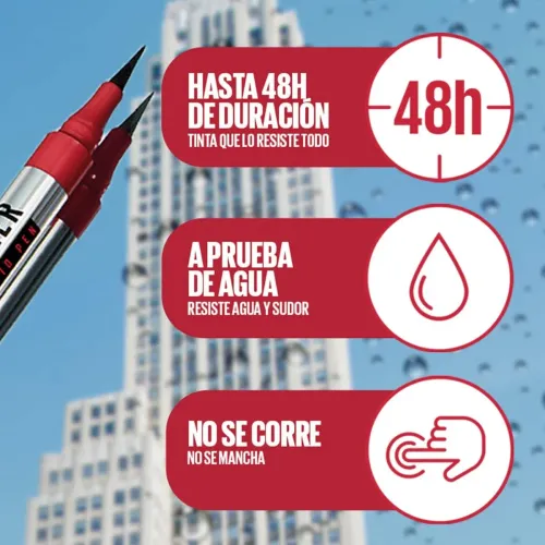 MAYBELLINE Delineador Líquido Maybelline Tattoo Liner 48 Hrs Liquid Pen