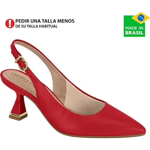 Mujer BEIRA RIO Rojo Calzado Mujer Cy432