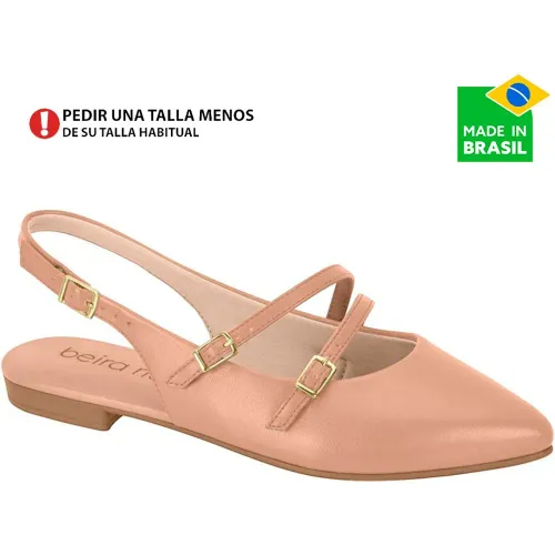 BEIRA RIO  de Mujer modelo Ballerina Mujer Cy413 nudes sintéticos mujer 2025062020572865617 Sintético Pvc