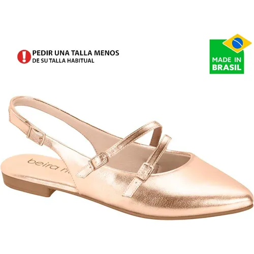 BEIRA RIO  de Mujer modelo Ballerina Mujer Cy413 sintéticos mujer 2025062020572865659 Sintético Pvc