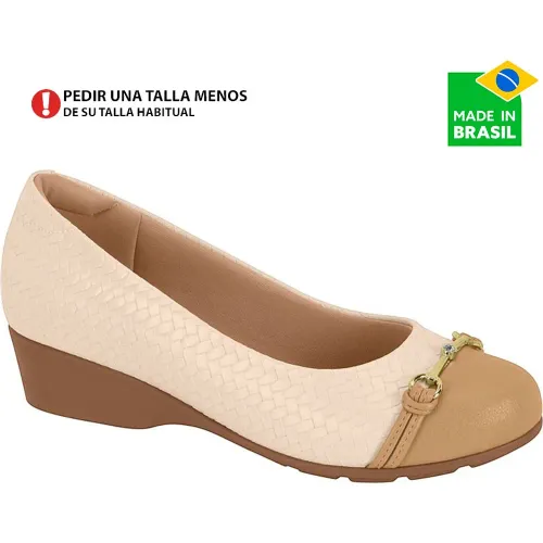 MODARE Marfil de Mujer modelo Mocasin Cuña Mujer Cy7014 cremas sintéticos mujer 2025062020572866163 Sintético Pvc
