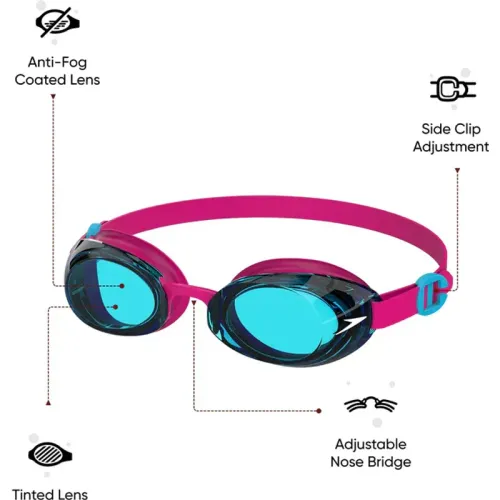 SPEEDO Lentes De Natacion Unisex Jovencito Jet 2.0