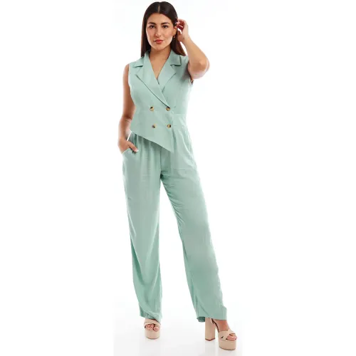 TEILOR Verde de Mujer modelo Enterizo Astud verdes mujer 2025062321104007813  