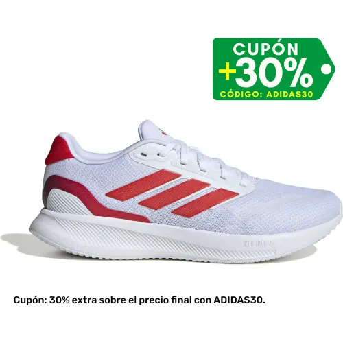 Hombre adidas Blanco Zapatillas Running Hombre Runfalcon 5
