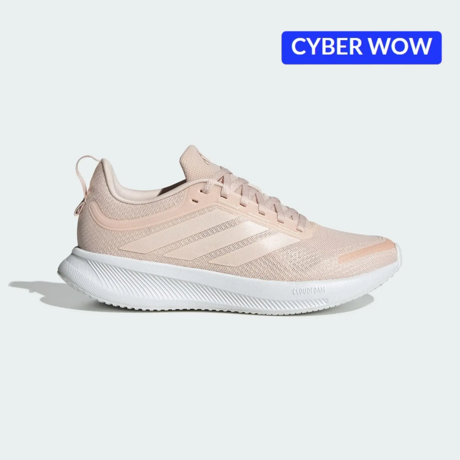 Zapatillas Adidas Running Mujer Runblaze W color beige | Platanitos