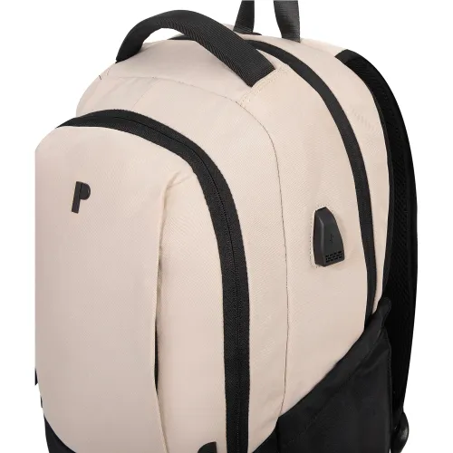 PORTA Mochila Cobal-Mch Beige/Negro