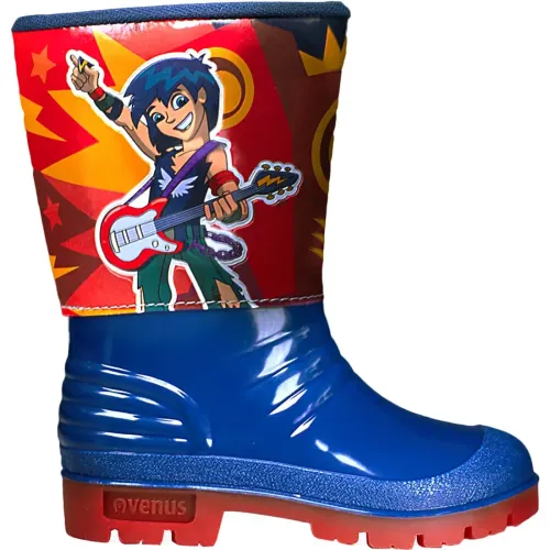 VENUS Azul de Niño modelo Botas De Lluvia Niño Clll Rockero azules niño 2025070214425311300 PVC Pvc