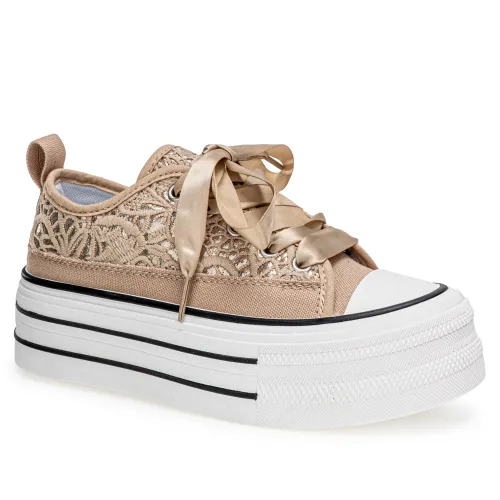 Just4u Beige de Mujer modelo Zapatilla Dama Z Bordi sintéticos mujer 2025070322095548379 Sintético Sintético