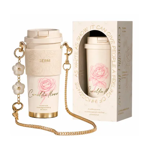 GERM Vaso Termico De Acero Inoxidable Camellia Flower - 500ml