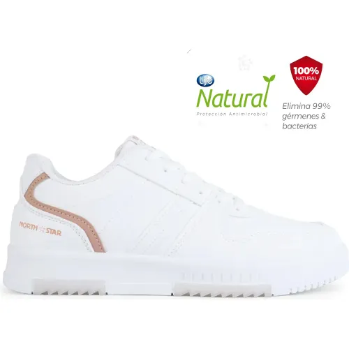 Mujer North Star Blanco Zapatilla Urbanas Mujer Aim