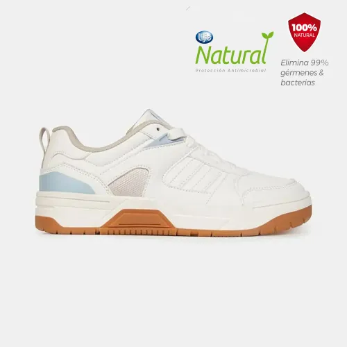 Zapatillas North Star Urbanas Mujer Drew color blanco | Platanitos