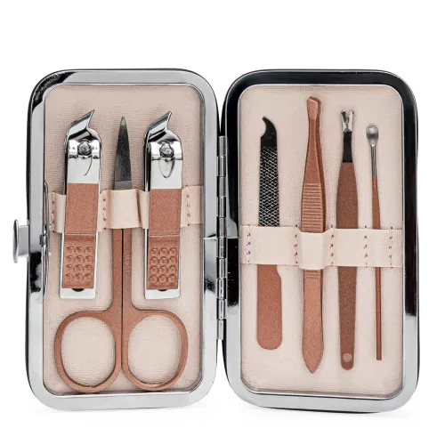 LIMONI Rosado modelo Set De Manicura 7 Piezas + Estuche Ambar roses golds 2025070815450329711  