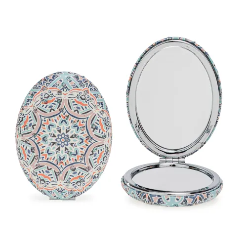 LIMONI  modelo Espejo De Bolsillo Mandala turquesas 2025070815450329780  