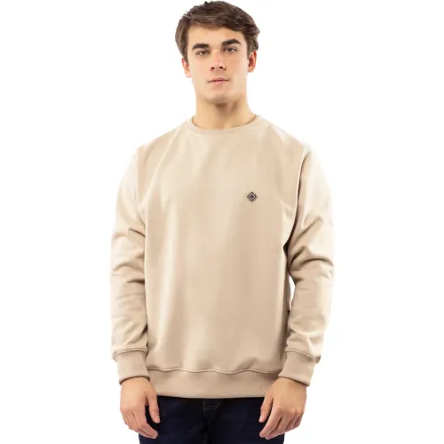 Hombre RIFF&RAFF Beige Marron Polera Hombre Solus