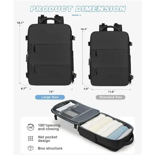 GENERICO Mochila Unisex Viajera