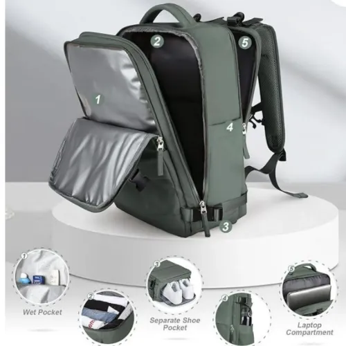 GENERICO Mochila Unisex Viajera