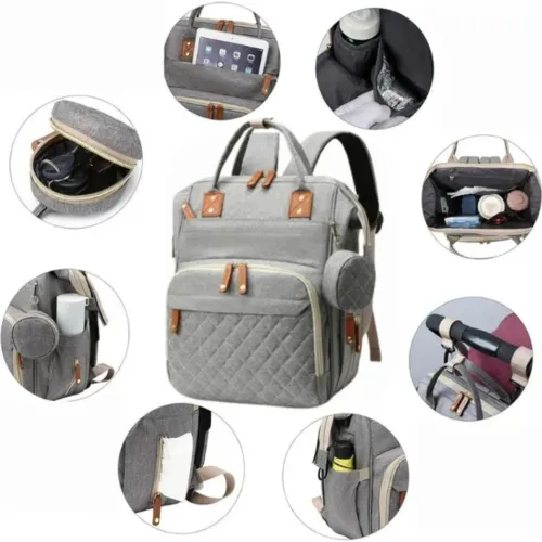 GENERICO Mochila Unisex Pañalera