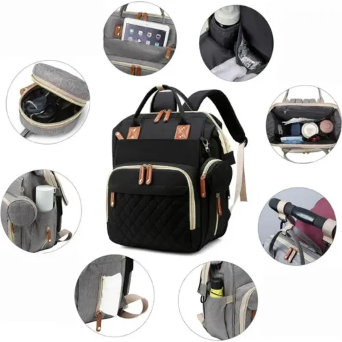 GENERICO Mochila Unisex Pañalera