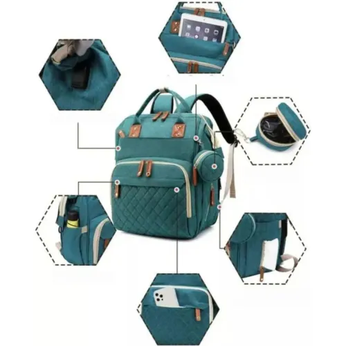 GENERICO Mochila Unisex Pañalera