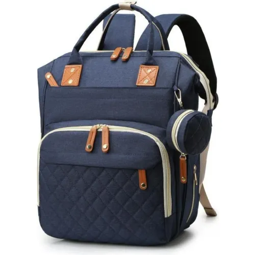 GENERICO Azul de Bebita / Bebito modelo Mochila Unisex Pañalera azules bebita 2025070920041169479  
