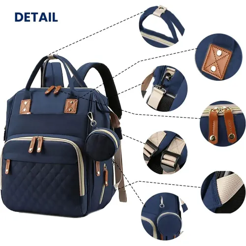 GENERICO Mochila Unisex Pañalera