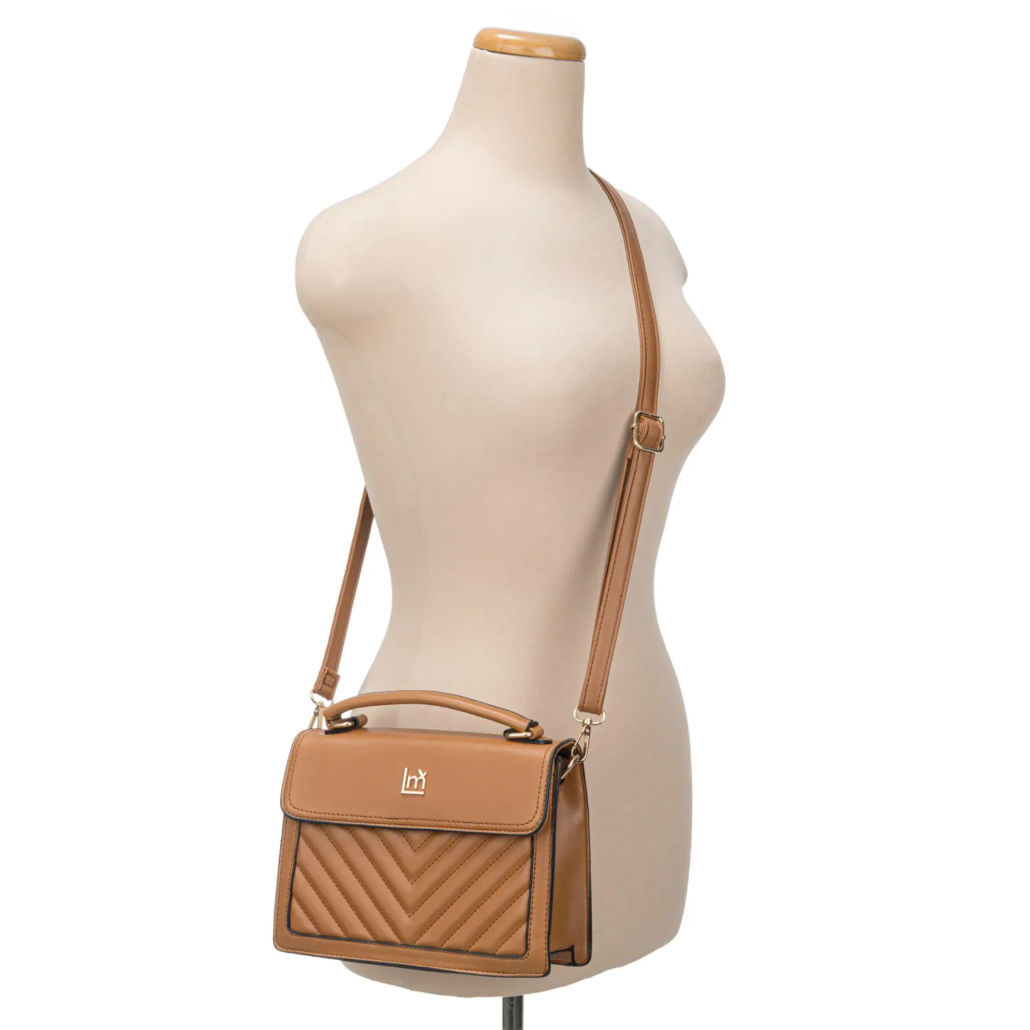 Cartera Limoni Casual Soly 1 color camel | Platanitos